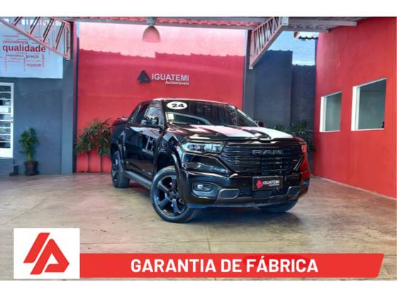 RAM RAMPAGE 2.0 HURRICANE 4 TURBO GASOLINA R/T 4X4 AUTOMÁTICO